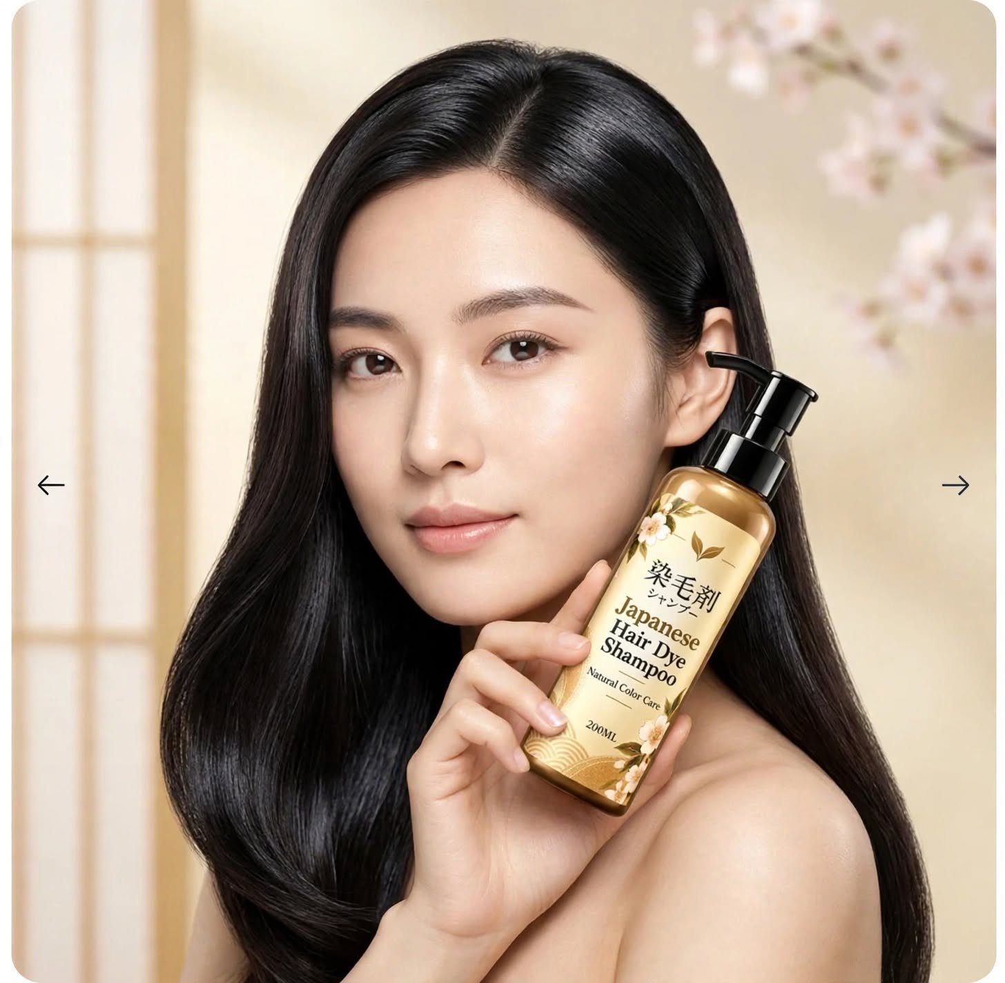 🎁EK K SAATH EK MUFT LIMITED TIME OFFER 🔥✨Japanese Long Lasting Natural Hair Dye Shampoo (1+1) - Image 8